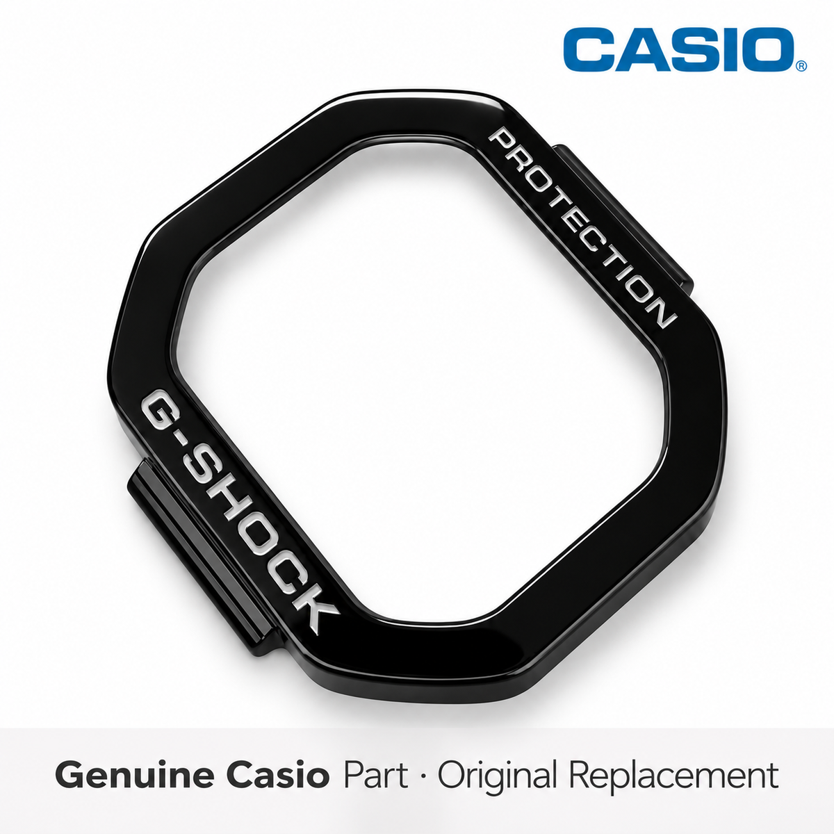 Genuine Casio DW-H5600MB-1 G-Shock black stainless steel bezel 10652142 replacement part