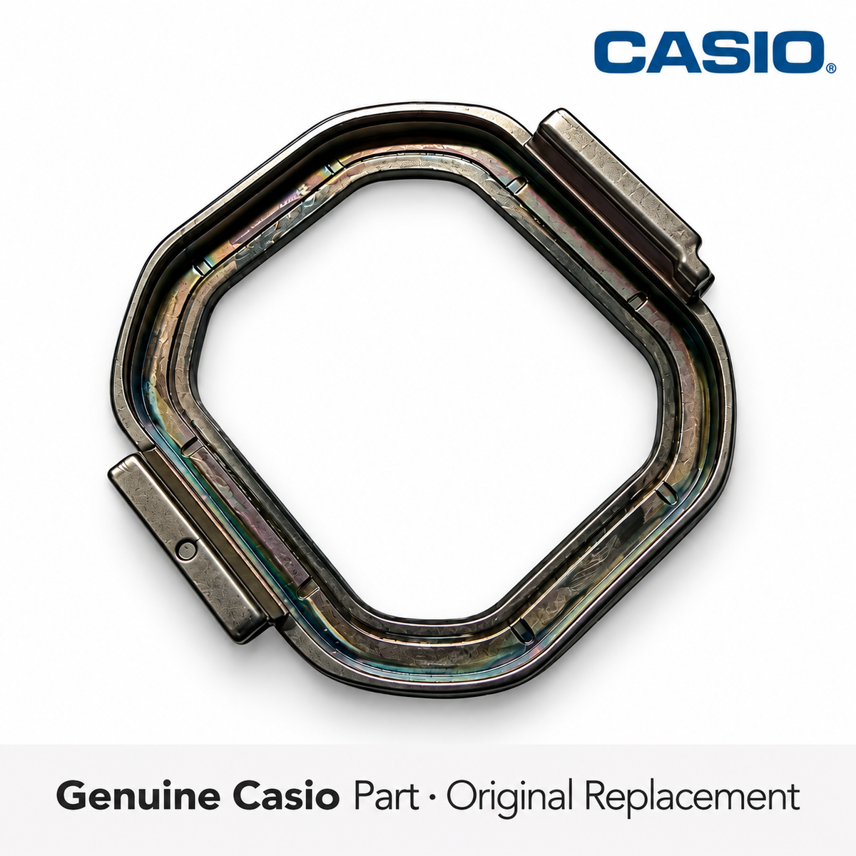 Genuine Casio DW-H5600MB-1 G-Shock black stainless steel bezel 10652142 replacement part