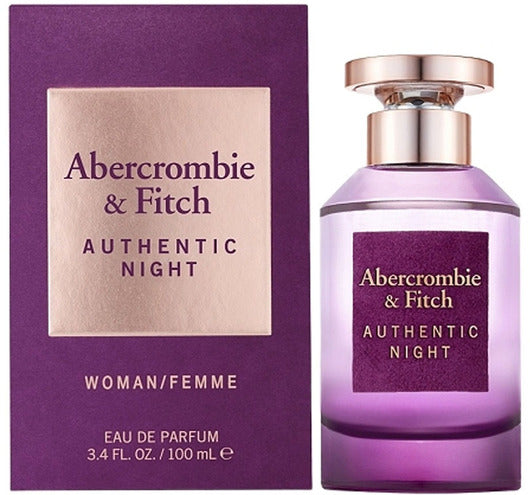 Abercrombie & Fitch Authentic Night 100ml Eau de Parfum - Abercrombie & Fitch