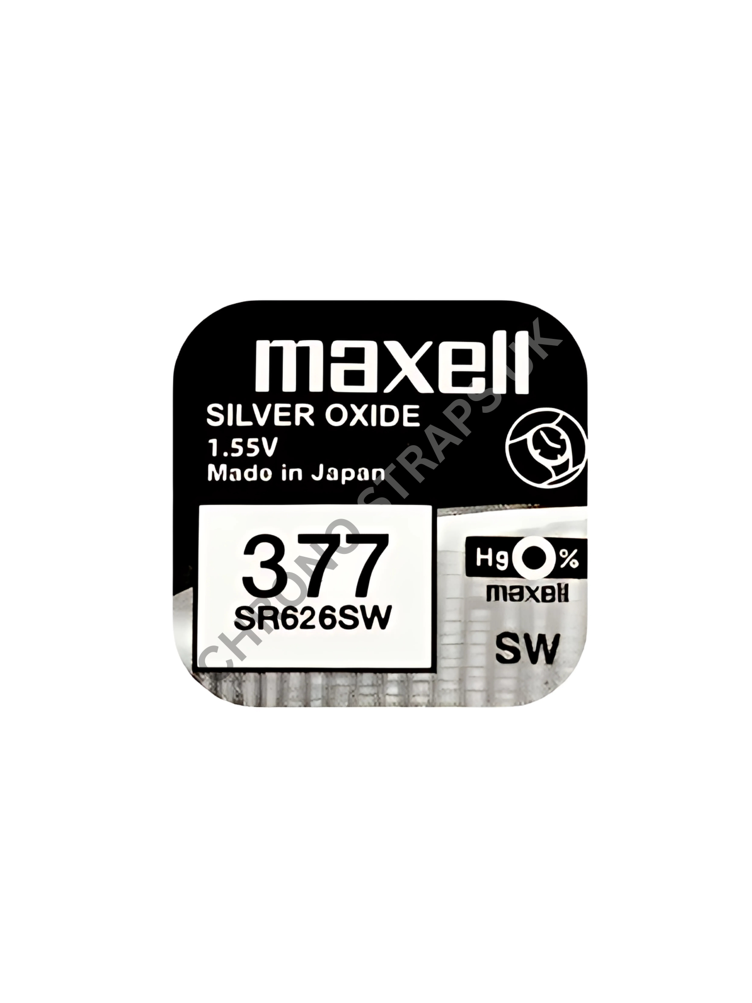 Maxell 377 / SR626SW Silver Oxide Watch Battery | Chrono Straps UK
