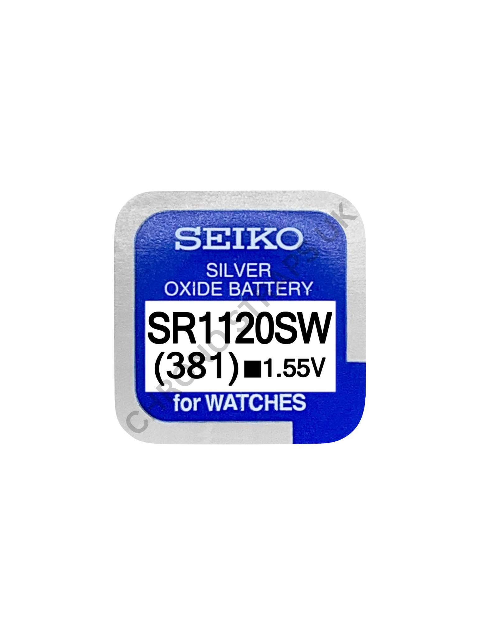 Seiko 381 / SR1120SW Silver Oxide Watch Battery | Chrono Straps UK