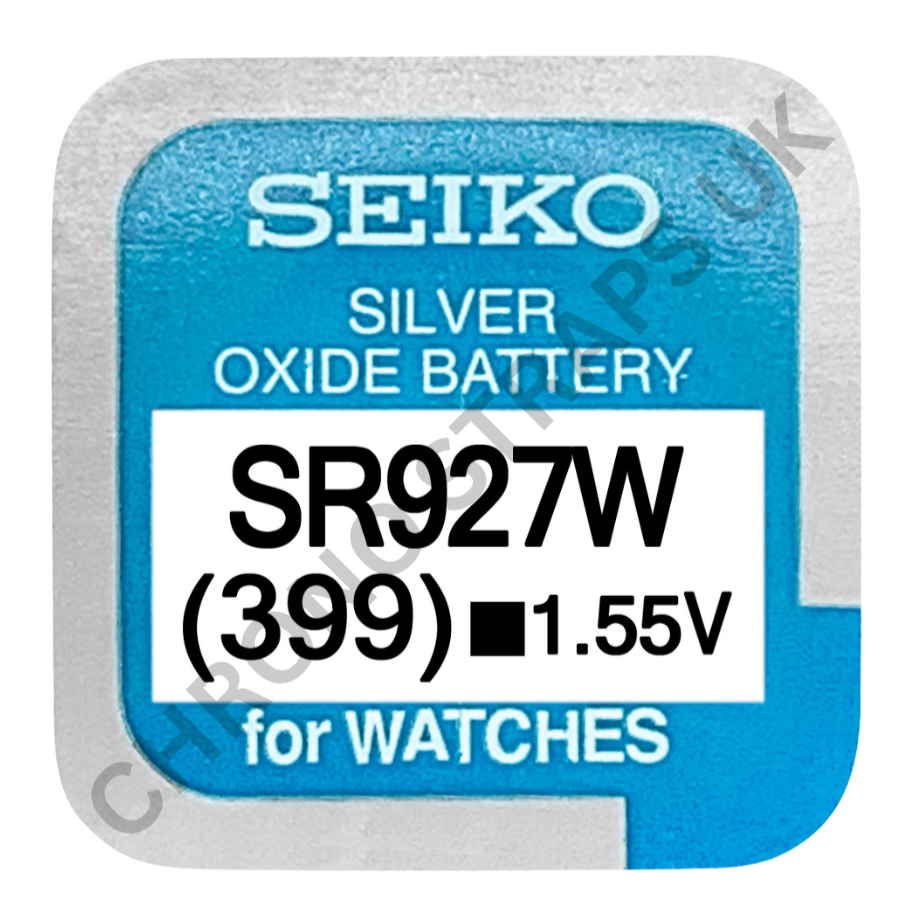 Seiko 399 / SR927W Silver Oxide Watch Battery | Chrono Straps UK