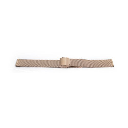 18mm Gold Metal Bracelets & Expanders Watch Strap | Chrono Straps UK