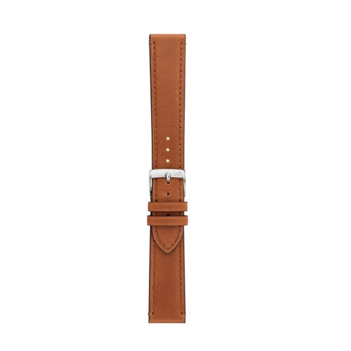 18mm Morellato Brown Leather Watch Strap | Chrono Straps UK