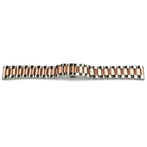 20mm Gold Metal Bracelets & Expanders Watch Strap | Chrono Straps UK