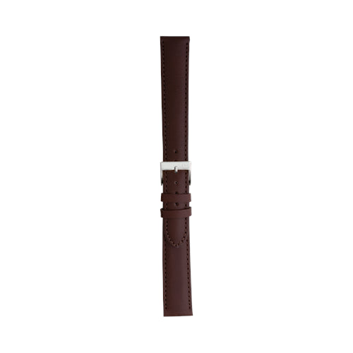 12mm Morellato Brown Leather Watch Strap | Chrono Straps UK