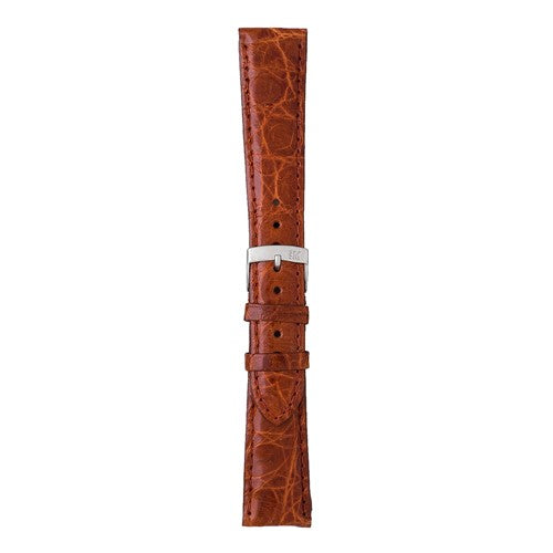 20mm Morellato Brown Genuine Crocodile Watch Strap | Chrono Straps UK