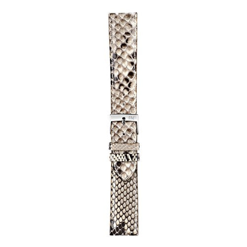 16mm Morellato Cream Genuine Python Watch Strap | Chrono Straps UK