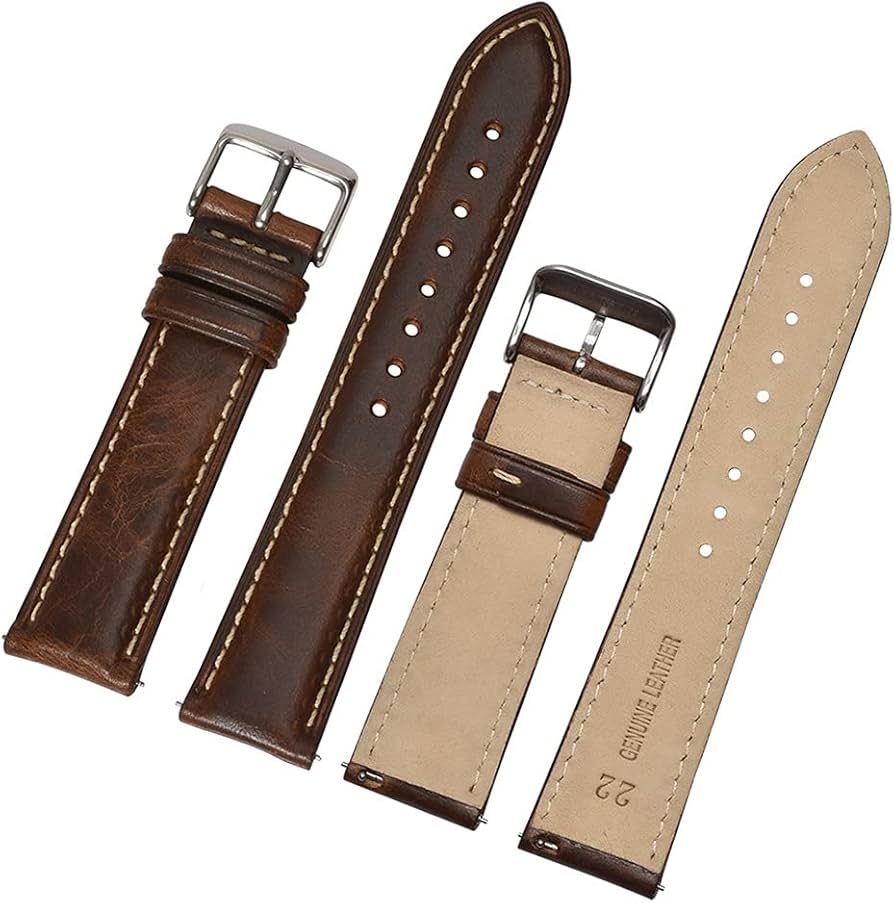 How to measure watch strap size guide showing lug width measurement