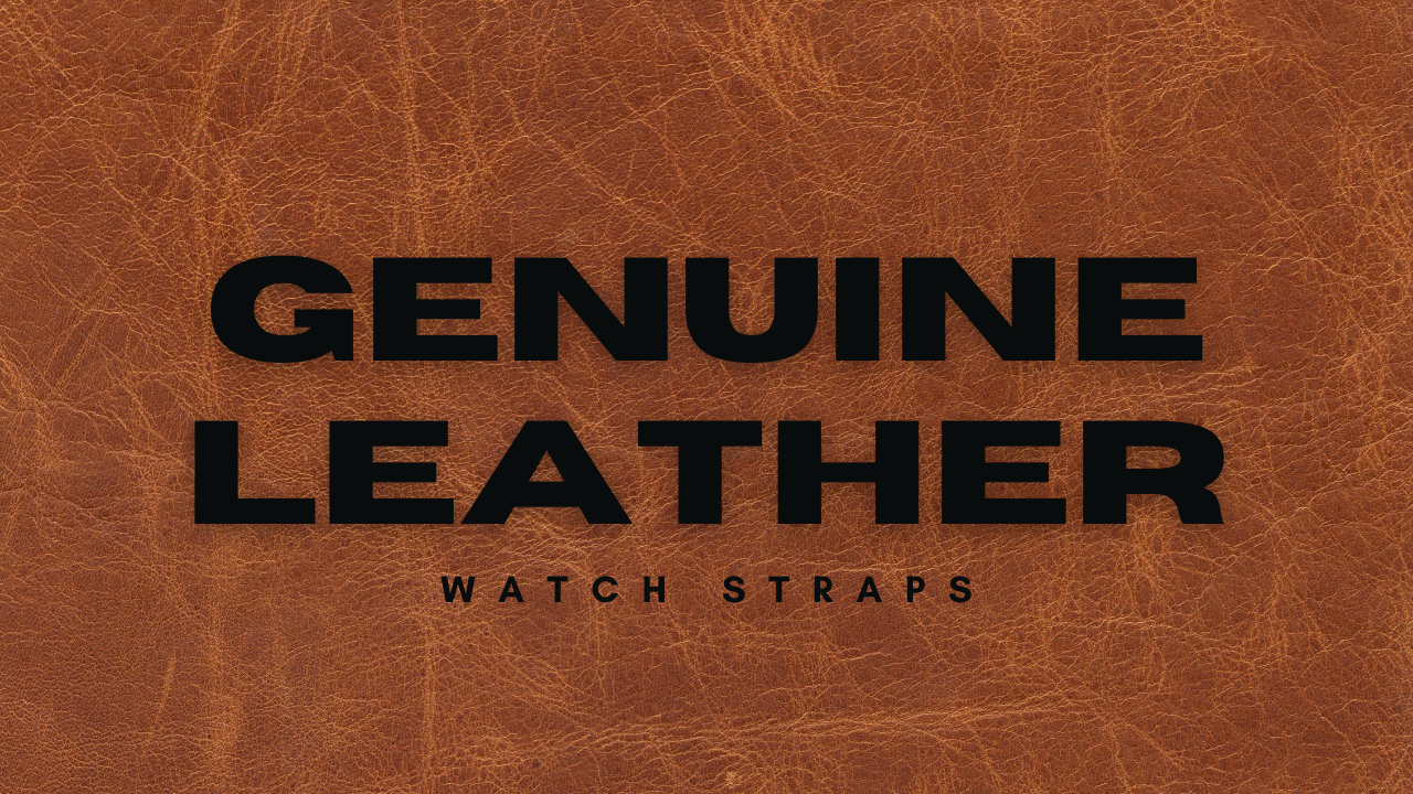 Genuine Leather Watch Straps | Chrono Straps UK