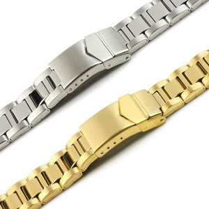 Part-Mirror Metal Bracelets (Safety Clasp) | Chrono Straps UK