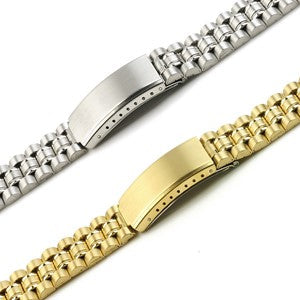 Part-Mirror Metal Watch Bracelets | Chrono Straps UK