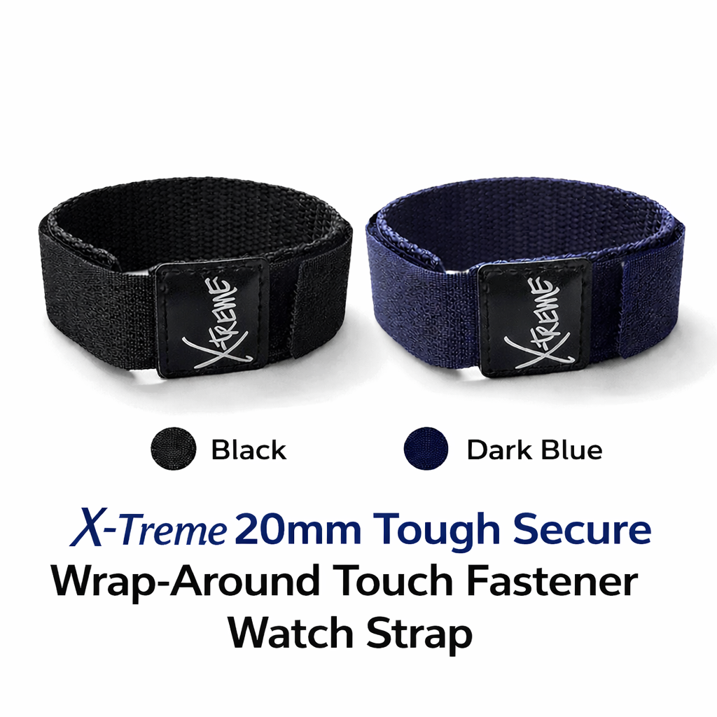 20mm Wrap-around Touch Fastener Watch Straps