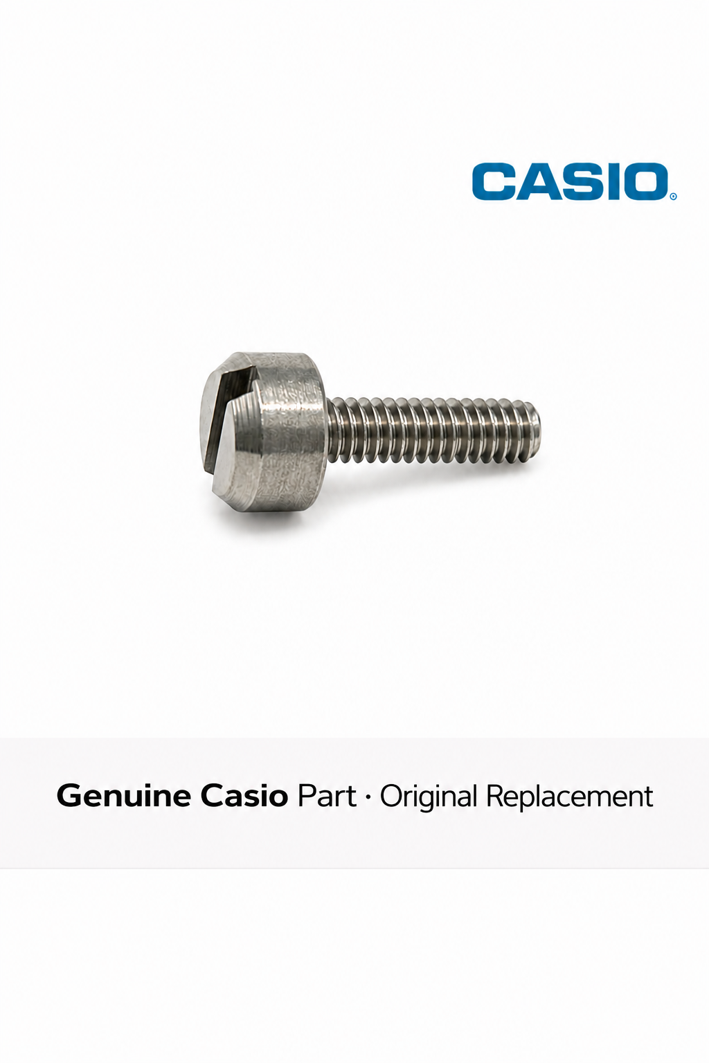 Genuine Casio 10079087 male screw - part of GW-700 GW-701 screw set