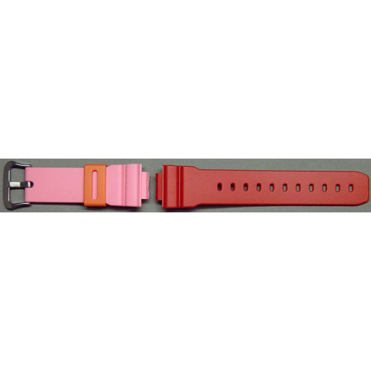 Casio DW-5600PR-4 Watch Strap Replacement Band, Genuine Part 10403949