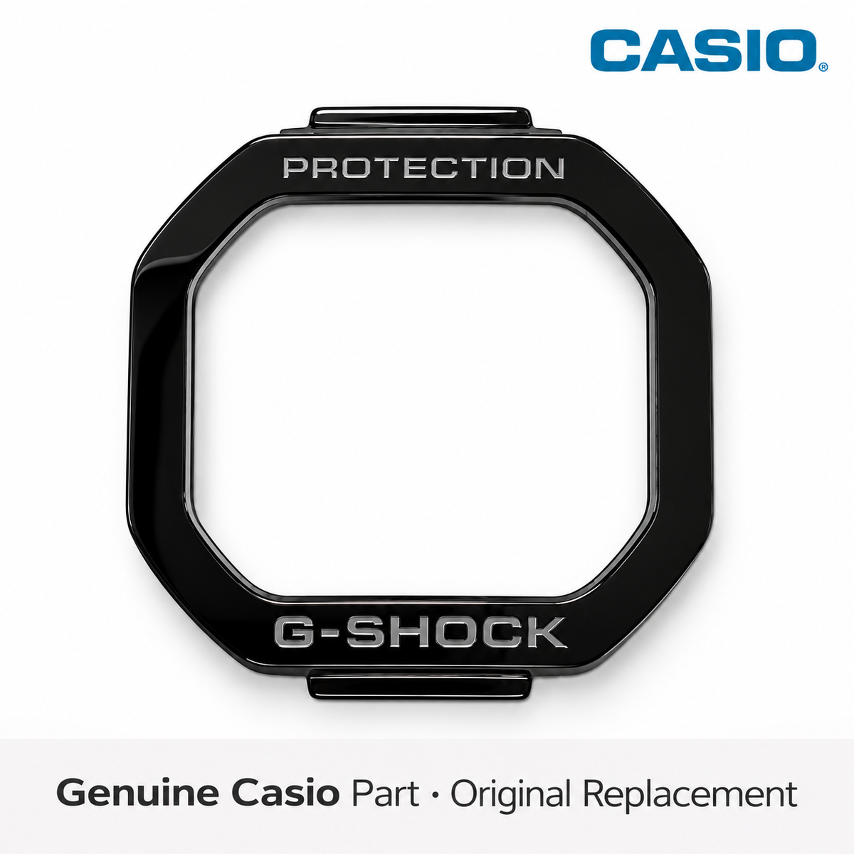 Genuine Casio DW-H5600MB-1 G-Shock black stainless steel bezel 10652142 replacement part