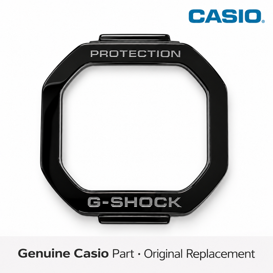 Genuine Casio DW-H5600MB-1 G-Shock black stainless steel bezel 10652142 replacement part