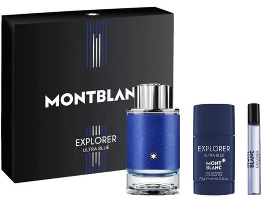 Mont Blanc Explorer Ultra Blue Gift Set 100ml - Mont Blanc
