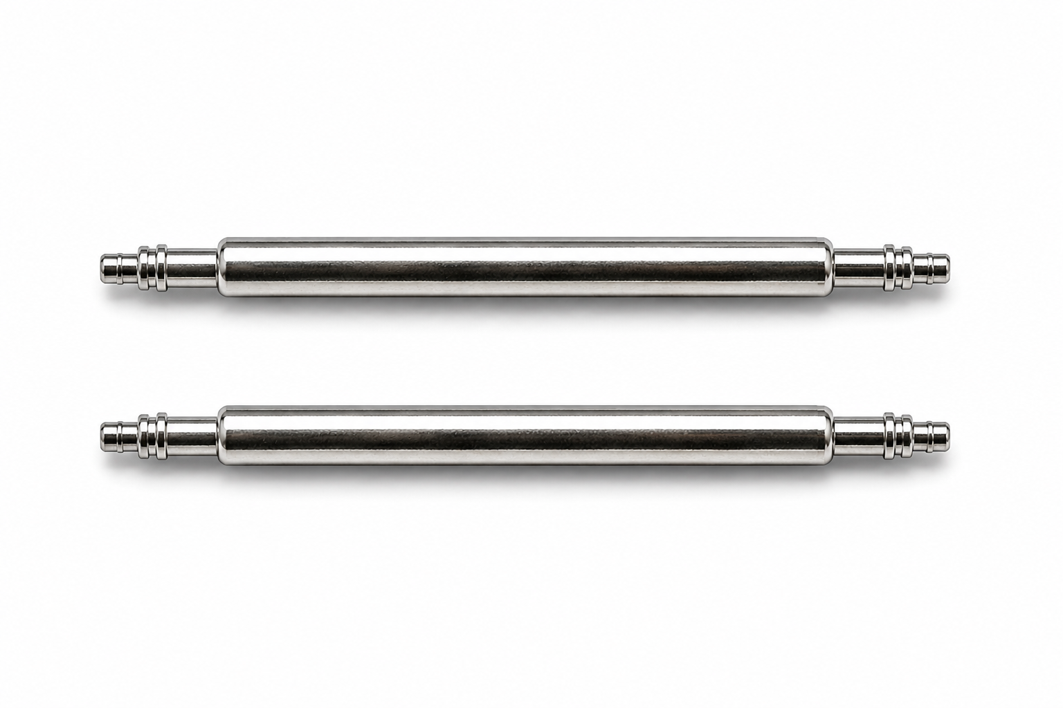 18mm watch buckle spring bar, 1.5mm diameter, 0.8mm pip - 2-Pcs
