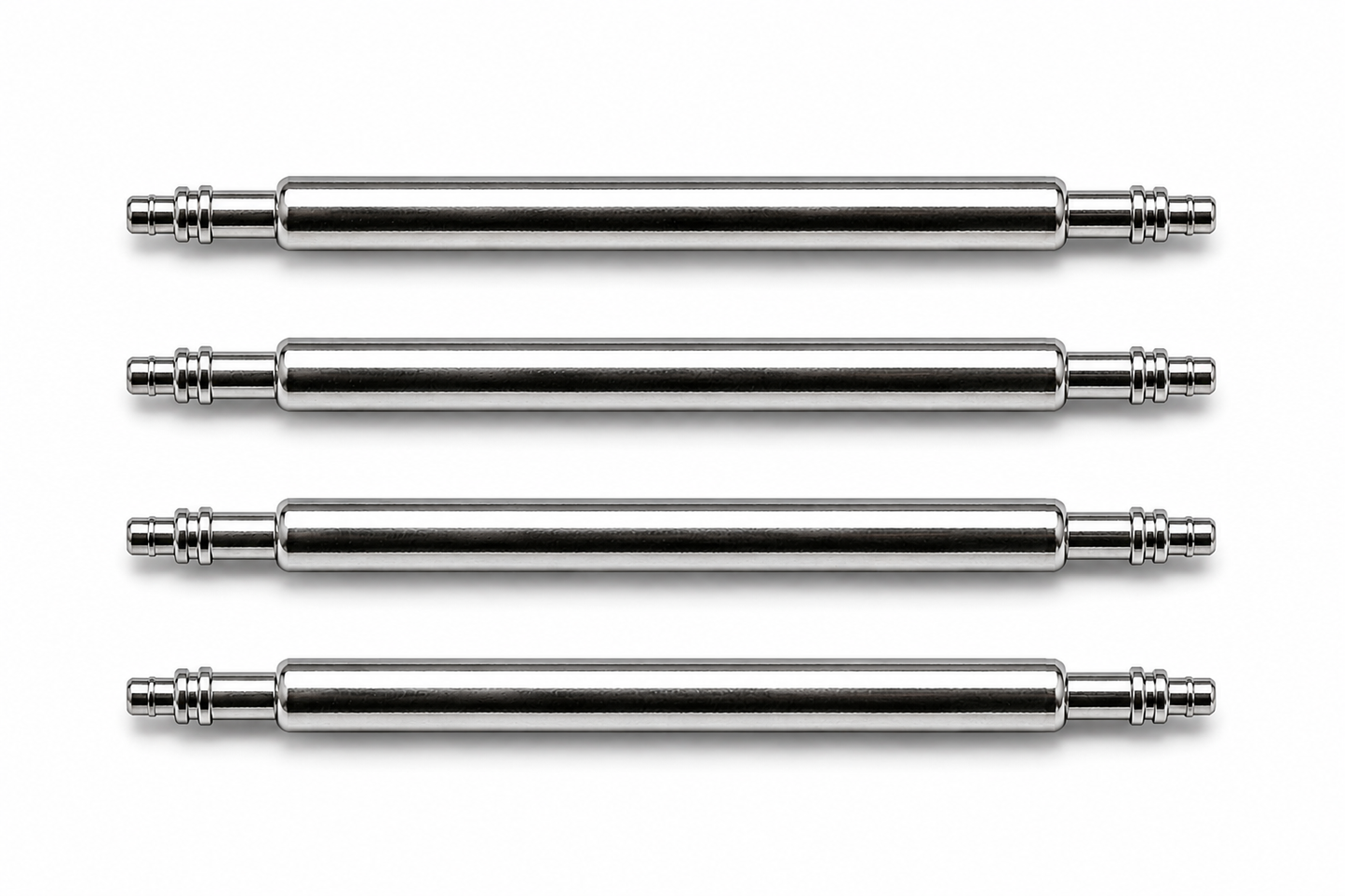 18mm watch buckle spring bar, 1.5mm diameter, 0.8mm pip - 4-Pcs