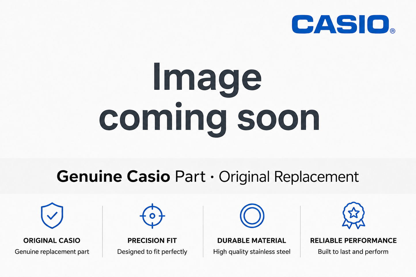 Genuine Casio DW-H5600MB-1 G-Shock black stainless steel bezel 10652142 replacement part