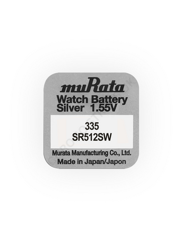 Murata 335 / SR512SW Silver Oxide Watch Battery | Chrono Straps UK