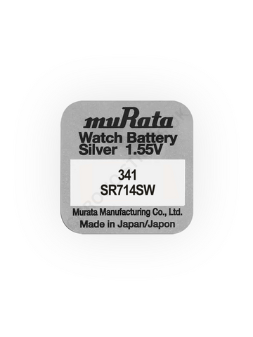 Murata 341 / SR714SW Silver Oxide Watch Battery | Chrono Straps UK