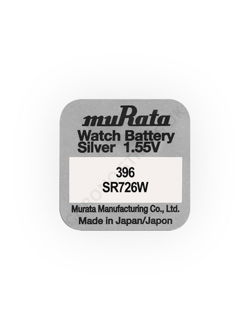 Murata 396 / SR726W Silver Oxide Watch Battery | Chrono Straps UK