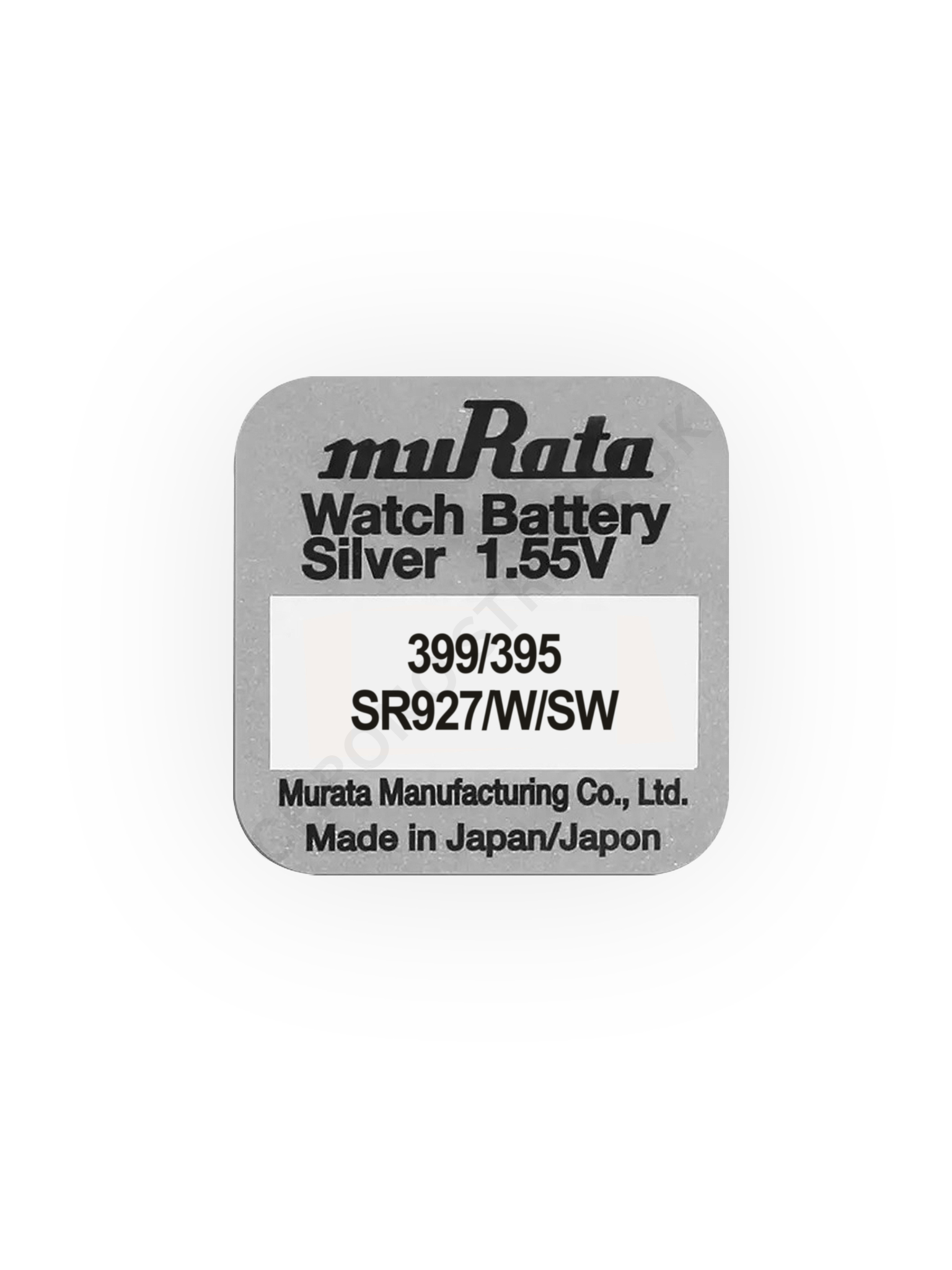 Murata 399 / 395 / SR927W / SR927SW Silver Oxide Watch Battery | Chrono Straps UK