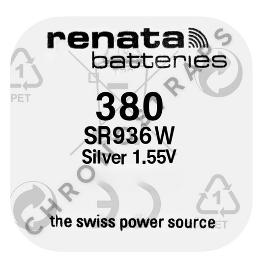 Renata 380 / SR936W Swiss Made Silver Oxide Watch Battery