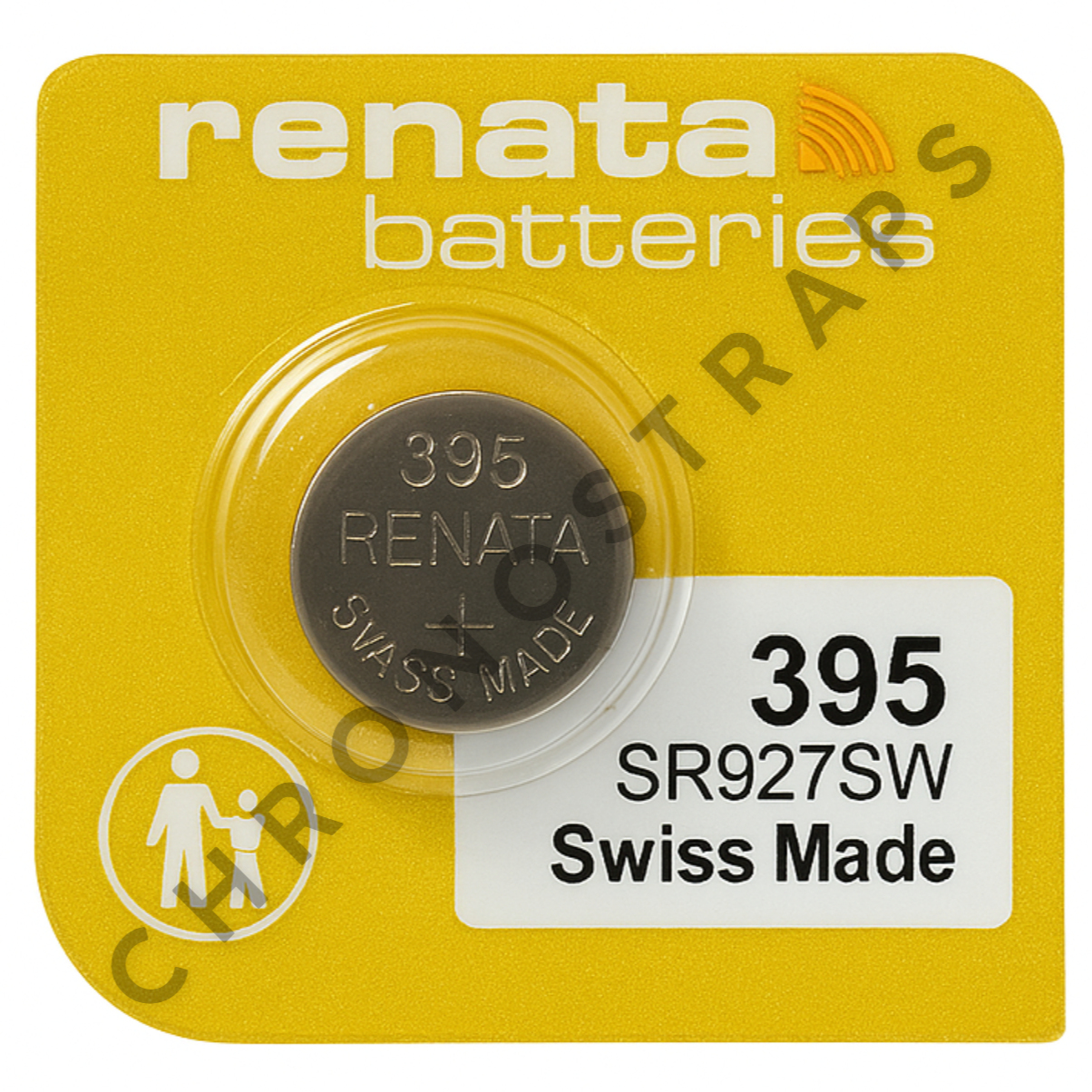 Renata Premium 395 / SR927SW  Swiss Made Silver Oxide Watch Battery