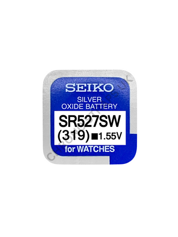 Seiko 319 / SR527SW Silver Oxide Watch Battery | Chrono Straps UK