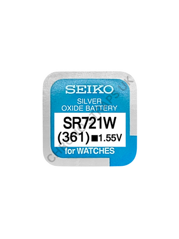 Seiko 361 / SR721W Silver Oxide Watch Battery | Chrono Straps UK