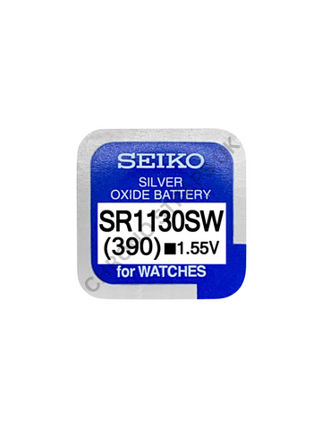 Seiko 390 / SR1130SW Silver Oxide Watch Battery | Chrono Straps UK