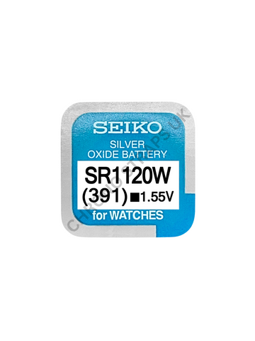 Seiko 391 / SR1120W Silver Oxide Watch Battery | Chrono Straps UK