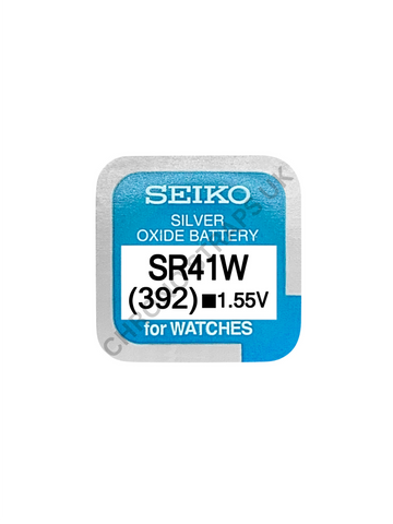 Seiko 392 / SR41W Silver Oxide Watch Battery | Chrono Straps UK