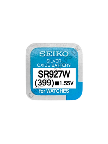 Seiko 399 / SR927W Silver Oxide Watch Battery | Chrono Straps UK