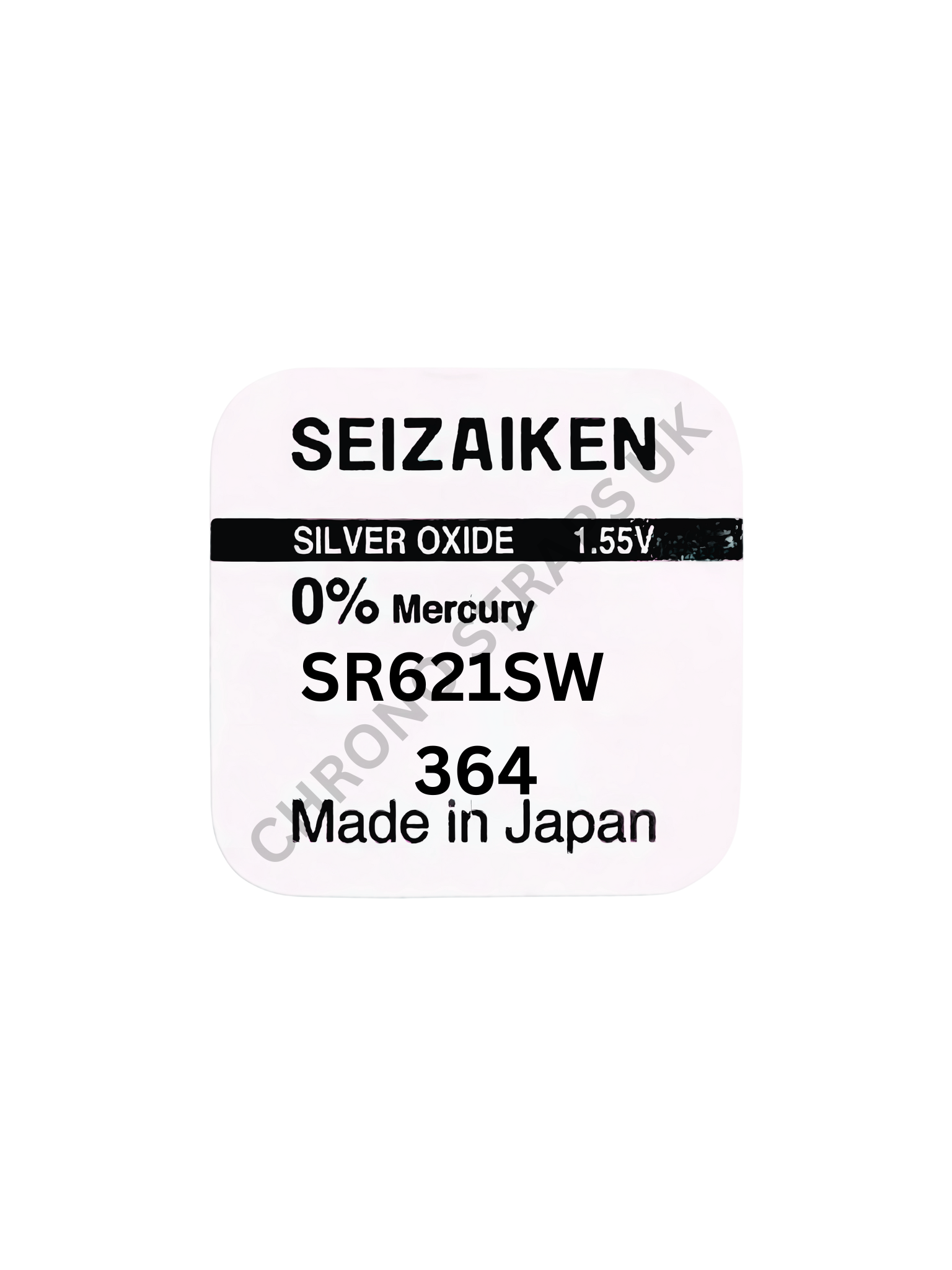 Seizaiken 364 / SR621SW Silver Oxide Watch Battery | Chrono Straps UK