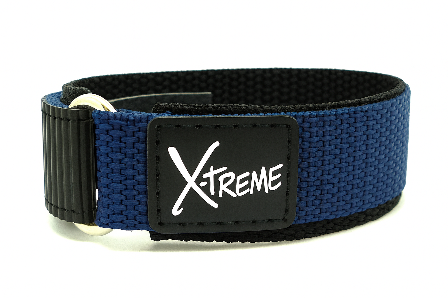 X-Treme 20mm Hook & Loop Nylon Watch Strap – Dark Blue | Chrono Straps UK