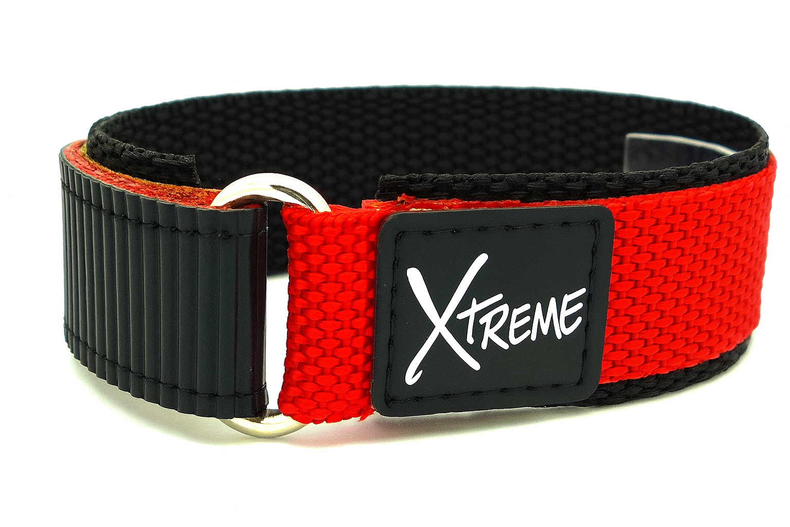 X-Treme 20mm Hook & Loop Nylon Watch Strap – Red | Chrono Straps UK
