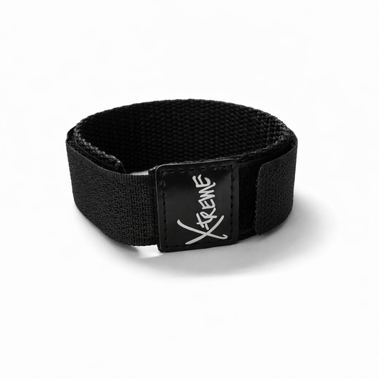 X-Treme 16mm Black Tough Secure Wrap-Around Watch Strap | Chrono Straps UK