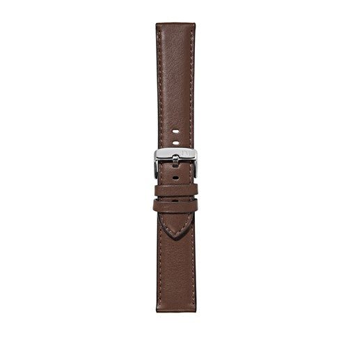 20mm Morellato Brown Leather Watch Strap | Chrono Straps UK