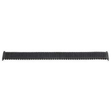12-16mm Black Metal Bracelets & Expanders Watch Strap | Chrono Straps UK