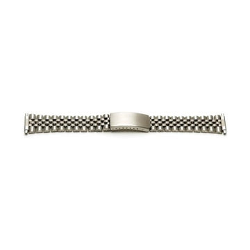 16-22mm Silver Metal Bracelets & Expanders Watch Strap | Chrono Straps UK
