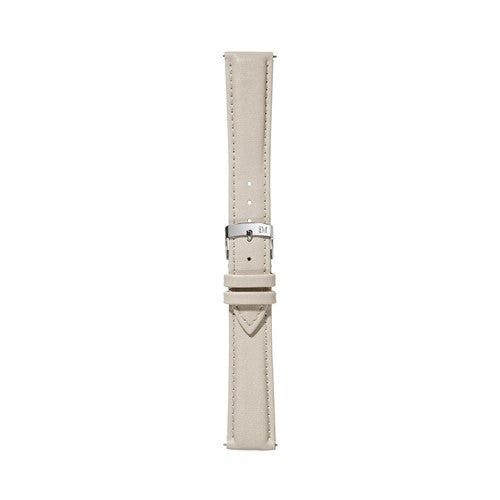 16mm Morellato Cream Vegan Friendly Watch Strap | Chrono Straps UK