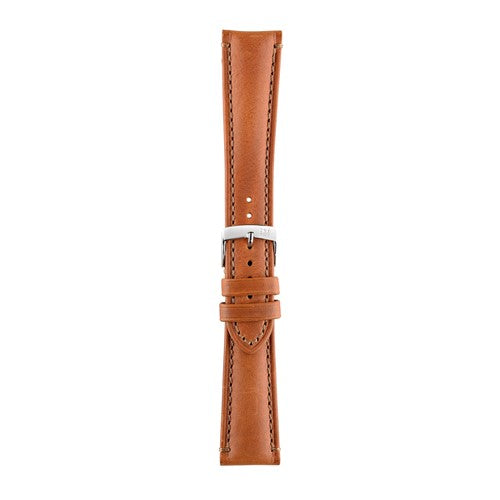 18mm Morellato Brown Leather Watch Strap | Chrono Straps UK