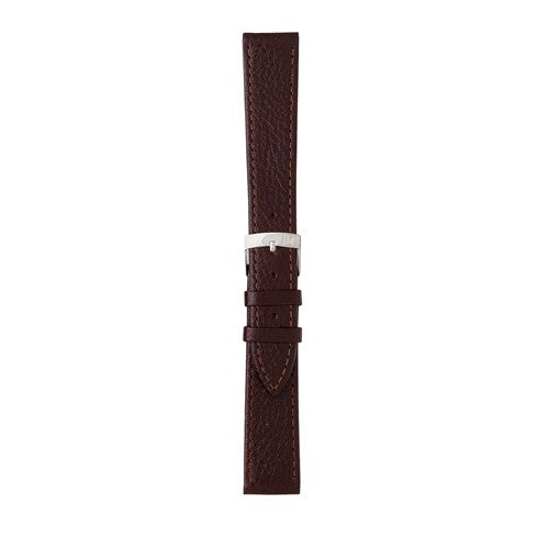 12mm Morellato Brown Leather Watch Strap | Chrono Straps UK
