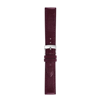 18mm Morellato Purple Genuine Lizard Watch Strap | Chrono Straps UK