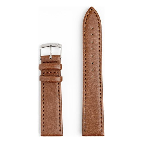 18mm Morellato Brown Vegan Friendly Watch Strap | Chrono Straps UK