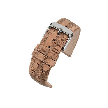 20mm Brown Vegan Friendly Vegan / Eco Watch Strap | Chrono Straps UK